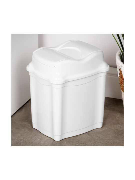 Orion Plastic Waste Bin for Cabinet White 5lt