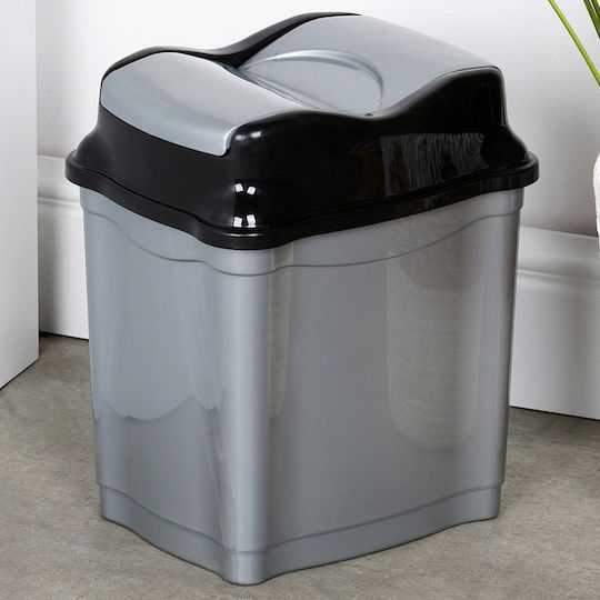 Orion Plastic Waste Bin Grey 5L