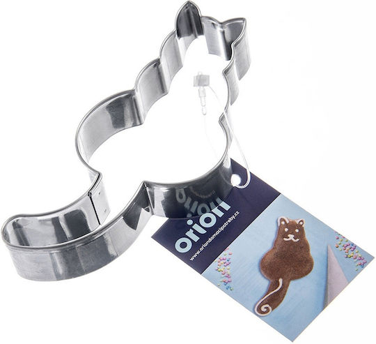 Stahl Katzen-Keksausstecher 8,5 cm