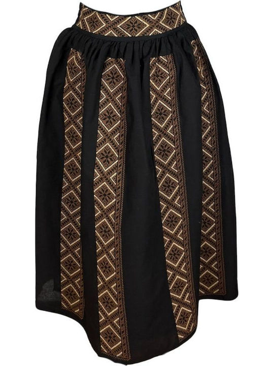 Damenröcke Floral Schwarze Braune