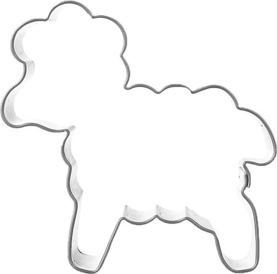 Cutter De Patiserie Din Oțel Matriță Pentru Turtă Dulce Cookie De Paște 6 Bucăți