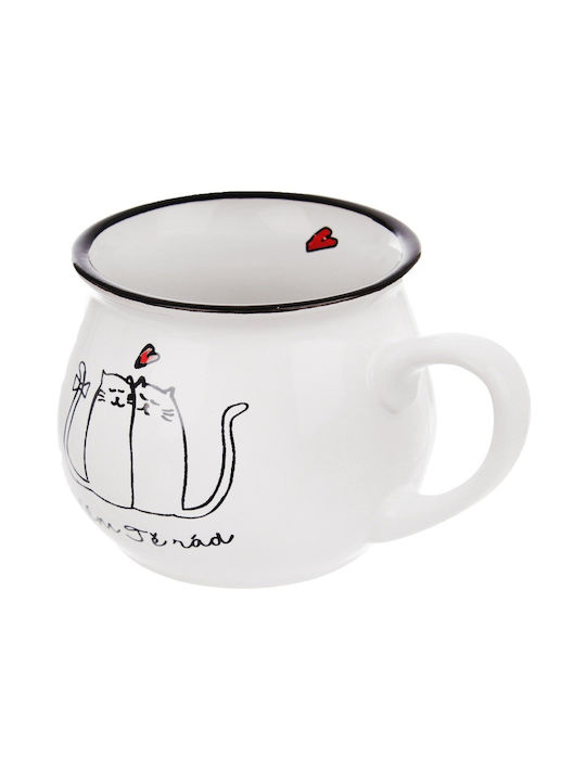Orion Κούπα Κεραμική 300ml 4τμχ