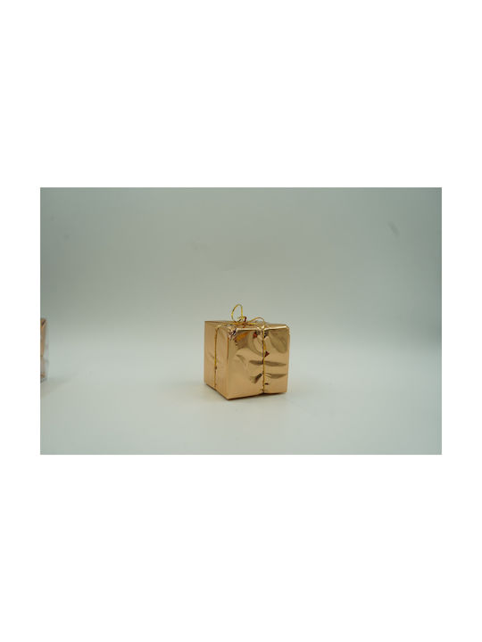 Set 12 Ornamente De Crăciun Pentru Brad Alista Home Tip Glob Cupru Aurit Din Polistiren Cu Finisaj Sclipici Cutie 6 Cm Adâncime X 23 Cm Lungime X 18 Cm Înălțime