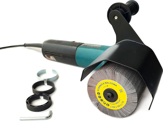 Glob Tools Attachment Angle Grinder Satin Finishing Brushes 125x100mm Gt04-01