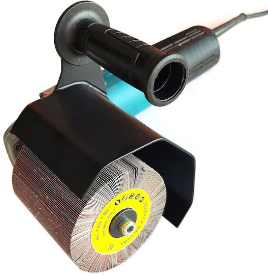 Glob Tools Attachment Angle Grinder Satin Finishing Brushes 125x100mm Gt04-01