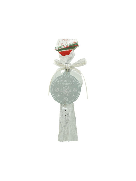 Christmas Tree Ornament Medallion Alista Home Gray Wood 25 Cm