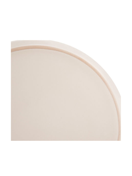 Orion Skandi Placă Deșert Ceramică Bej Cu Diametru 20.5cm