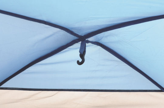 Hupa Comet 4P Σκηνή Camping Igloo Μπλε με Διπλό Πανί 4 Εποχών για 4 Άτομα 240x210x165εκ.