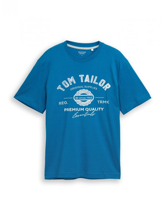 Αθλητικό T-shirt Πετρολ