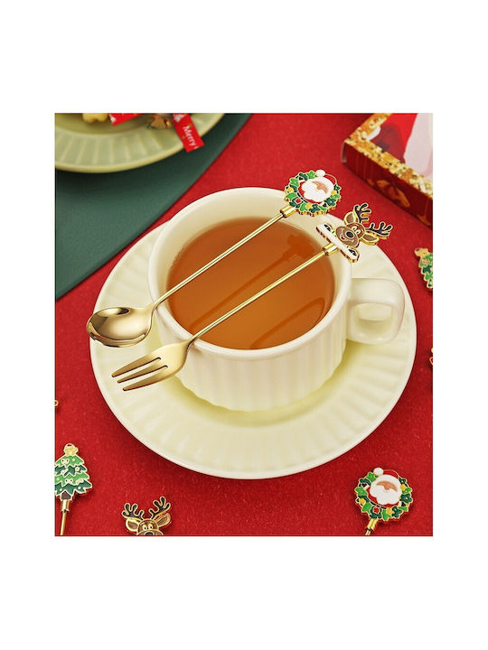Alista Home Besteck mit Weihnachtsmann 4 Stück Alista Home Besteck mit Weihnachtsmann 4 Stück