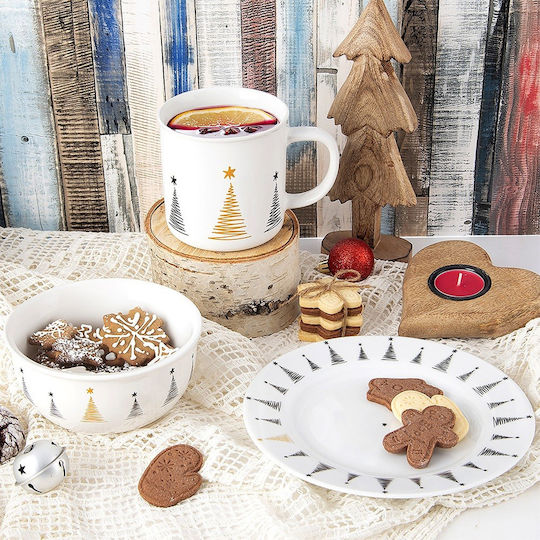 Orion Christmas Ceramic Mug Trees 14x10x10cm 500ml