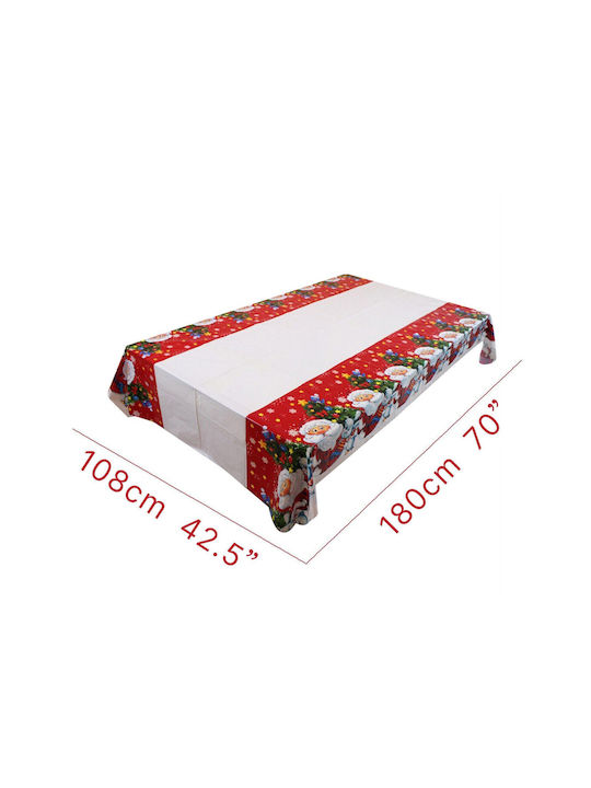 Alista Home Față De Masă De Crăciun Din Plastic Moș Crăciun 180x108cm
