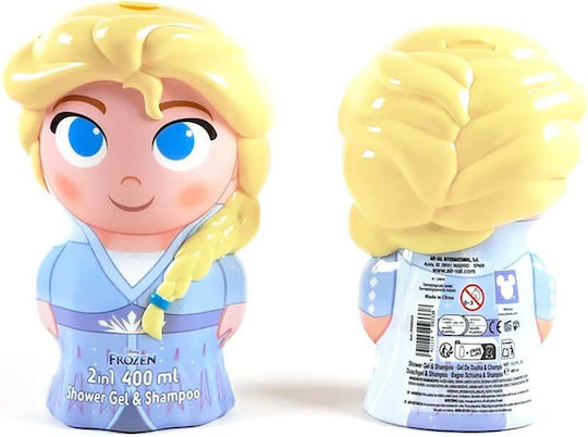 Air-Val International Παιδικό Αφρόλουτρο & Σαμπουάν Frozen Elsa 2 σε Μορφή Gel 400ml