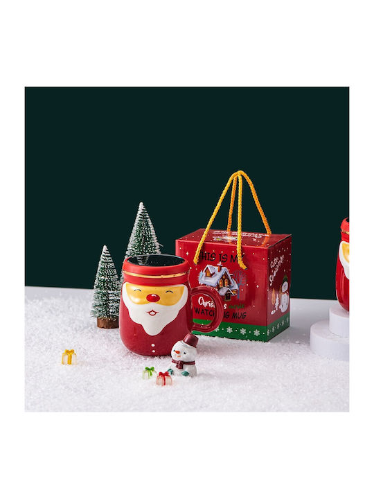 Alista Home Christmas Ceramic Mug Santa Claus 11.5x8cm 430ml
