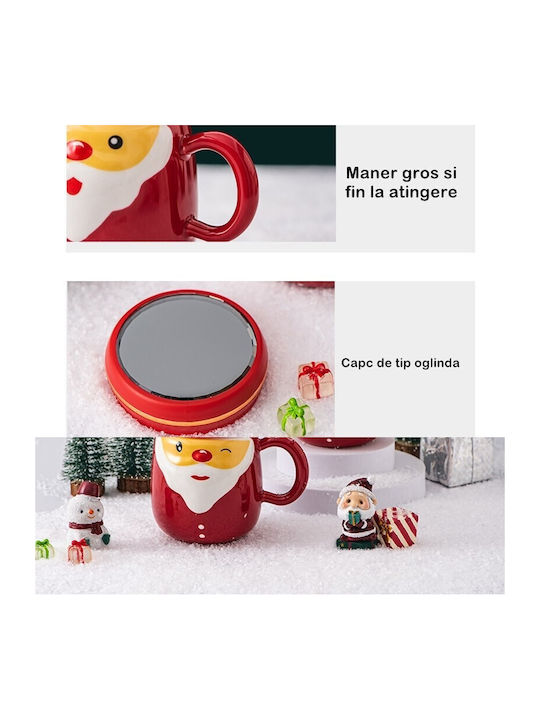 Alista Home Christmas Ceramic Mug Santa Claus 11.5x8cm 430ml
