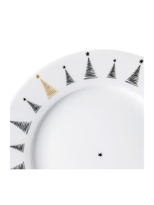 Orion Weihnachtliches Tischgeschirr & Weihnachtlicher Schmuck Platte mit Bäume