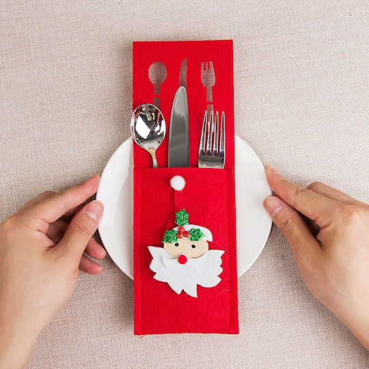 Alista Home Christmas Cutlery Case Santa Claus 25x8.5cm