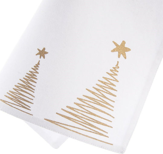 Orion Christmas Fabric Placemats Trees 33.5x26cm