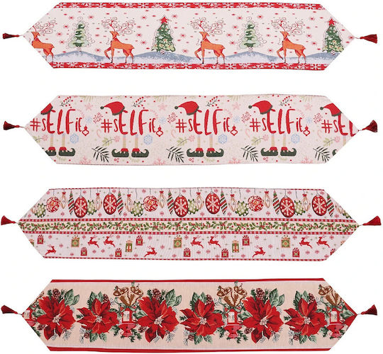 Alista Home Σουπλά Υφασμάτινο Κόκκινο 173x34cm