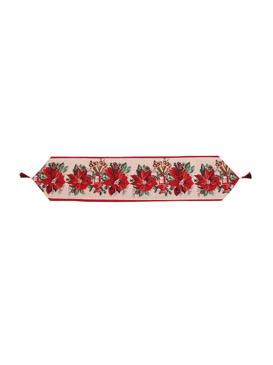Alista Home Seturi De Masă Tesătură Roșie 173x34cm
