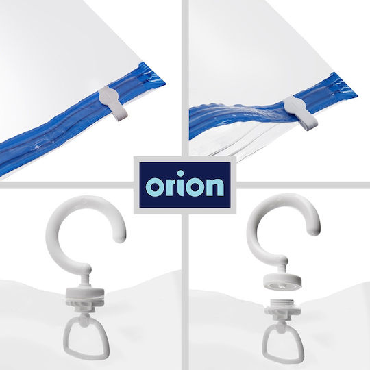 Orion Plastic Hanging Clothes Storage Bag Air-Tight and Vacuum 70x104cm