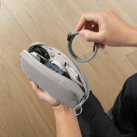 tomtoc Cable Bag Gray 1 Piece