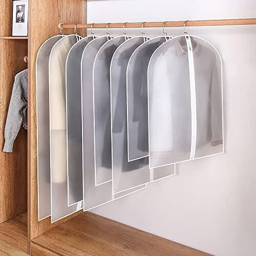 Alista Home Săculeț De Plastic Pentru Depozitare Pe Umeraș Pentru Costum / Rochii 60x100cm 5 Bucăți