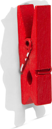 Alista Home Wooden Placemats Red 18 Pieces
