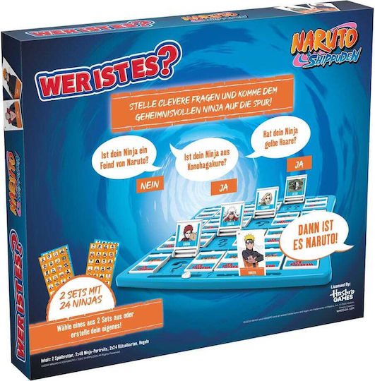 Επιτραπέζιο Παιχνίδι Naruto Guess Who για 2+ Παίκτες 8+ Ετών WIMO5404-GER-6 (GER) Winning Moves
