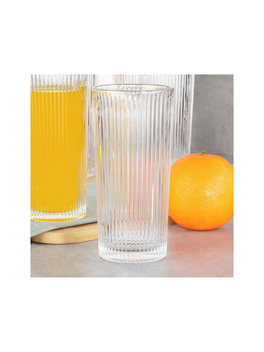 Vilde Set of Cocktail/Drinking and Water Glasses Made of Glass 320ml 6 Pieces