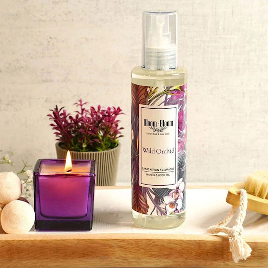 Ξηρό Λάδι Σώματος Wild Orchid Έλαιο Αργκάν Μακαντάμια & Αμυγδάλου 200ml