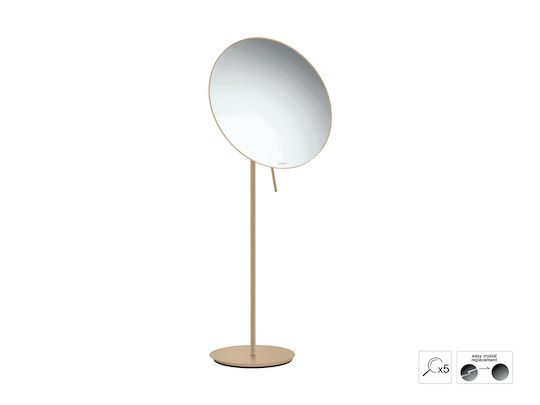 Sanco Schminkspiegel Braun