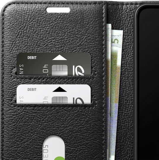 Zanaé Folio Case Oppo Find X3 Pro Stand Function Magnetic Tab Black