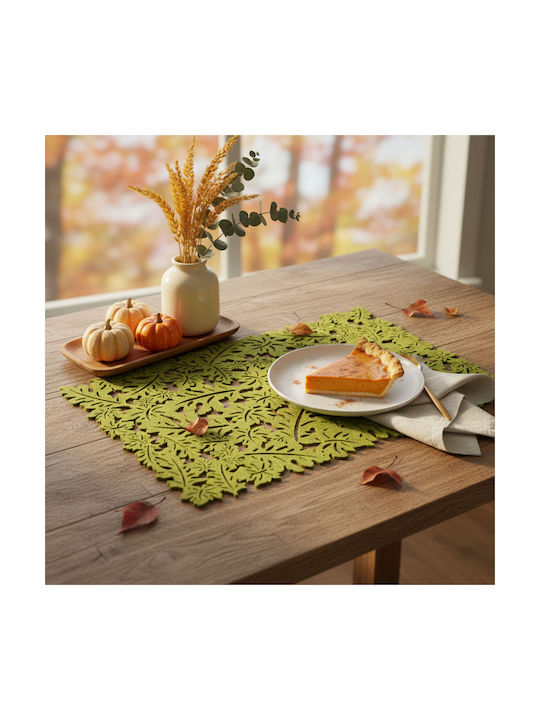 Tischsets aus Filz Grünes 44,5x28,5cm