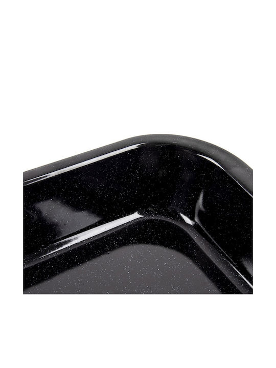 Orion Rectangular Baking Pan Stainless Steel with Enamel Coating 26x36cm