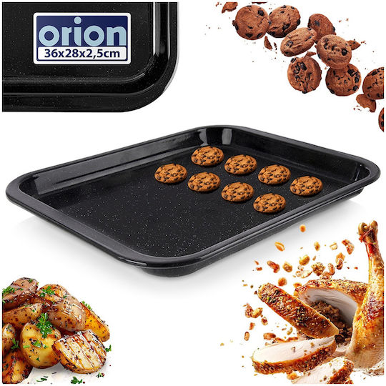 Orion Tăvi De Copt Din Oțel Inoxidabil Cu Acoperire Emailată 36x36cm