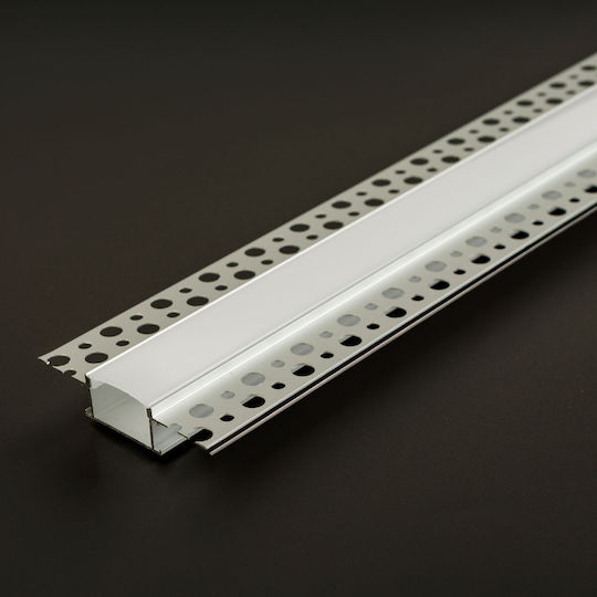 Aluminum Led Profile Cap Opal 1 M Led Strip Diffuser Led Profile 41025a1