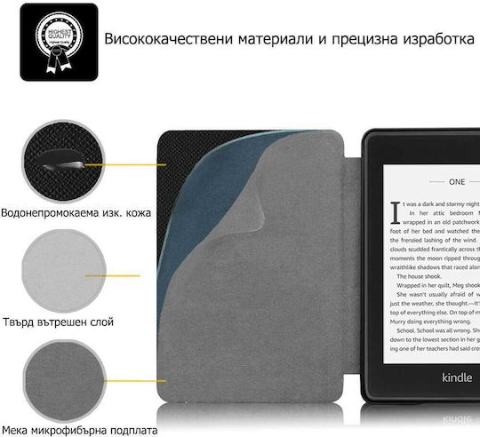 Калъф Kindle Paperwhite 4 2018 Inkora Lite Тъмносин