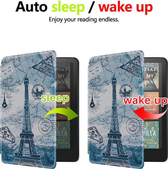 Kindle Paperwhite 2024 7 Zoll Inkora Air Eiffel Tower Tablet Hüllen