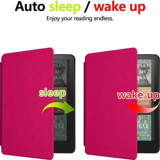 Husă Kindle Paperwhite 2024 7" Inkora Lite Roz Intens
