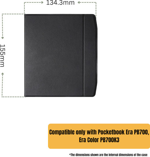 Калъф Pocketbook Era Color Inkora Air Черен