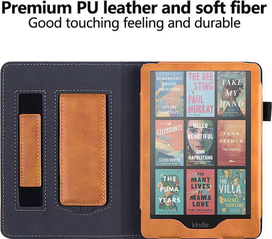 Case Kindle Paperwhite 2024 Inkora Stand Brown