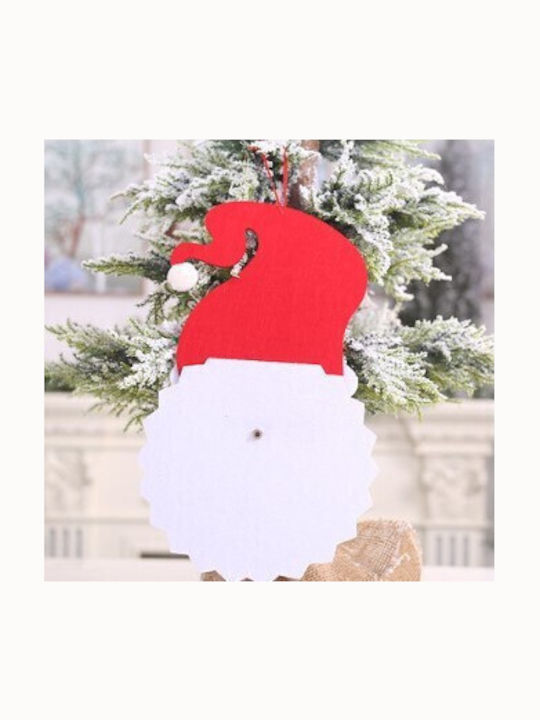 Calendar Advent De Crăciun Flippy Numără Zilele Până La Crăciun Design Moș Crăciun Material Poliester 37 X 22 Cm Roșu