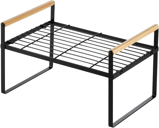 Vilde Vilde Metallische Küchenorganisationsständer 33x21x19,5 cm Schwarze