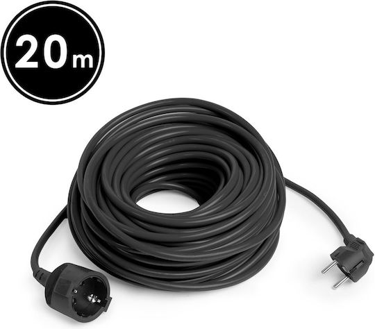 Alista Home Cabluri de Prelungire Prelungitor Cablu cu Lungime 20m Diametru 3 x 1.5mm² și Împământare