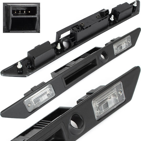 Audi A5 8f Cabriolet 10-17 License Plate Light Frame Tailgate Opening Microswitch