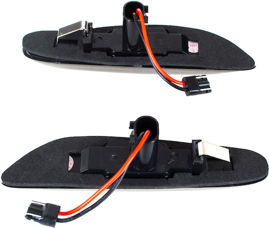 Bmw 5 E60 E61 Led Side Turn Signal Smoked Dynamic 2 Pcs Set