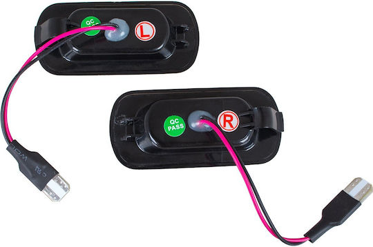 Audi A6 C5 00-05 Lumini LED Semnalizator Lateral Fumuriu Dinamic Set 2 Bucăți