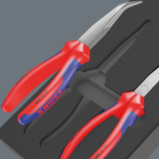 Wera 9781 Foam Insert Knipex Pliers Set 2 3 Pieces Pliers Set Black Grey In Foam Insert Workshop Trolley