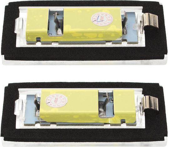 Bmw 3 E46 98-05 Led License Plate Lights 2 Pcs Set
